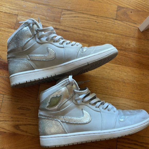 Nike Air Jordan 1 Retro High Neutral Grey Size 11 - Picture 6 of 7